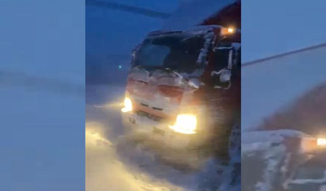 Ahmediye Geçidi’nde Tipi Ulaşımı Zorlaştırdı