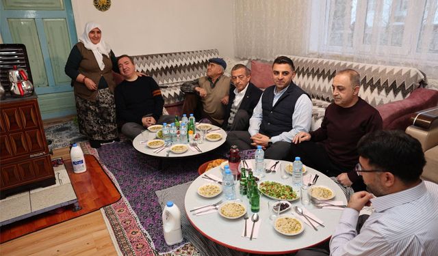 Erzincan Valiliği’nden Anlamlı İftar Ziyareti