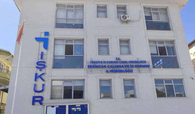 İŞKUR Erzincan İl Müdürlüğü’nden İlçelere İşgücü Uyum Programı Desteği