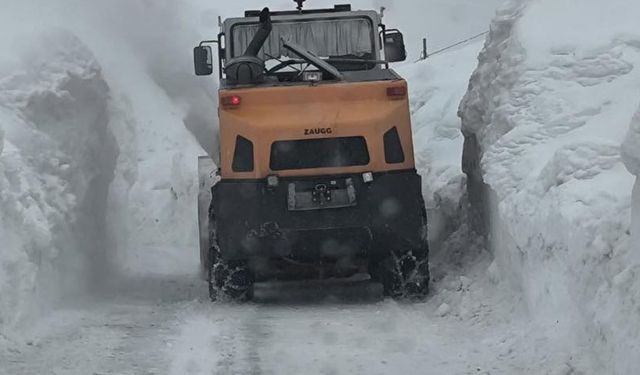 Ovacık Yine Kar Boran