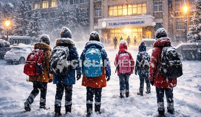 Erzincan’da Okullar Yarın da Tatil Edildi
