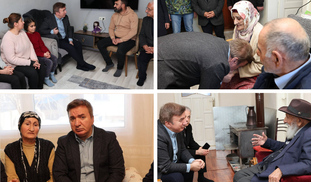 Vali Aydoğdu Beşsaray Köyü’nde Vatandaşları Ziyaret Etti