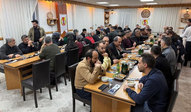 Erzincan’da Gazeteciler İftar Sofrasında Buluştu