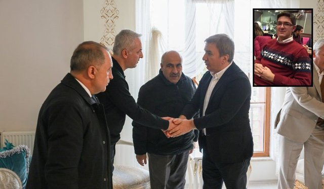Vali Aydoğdu'dan Genç Öğretmenin Ailesine Ziyaret