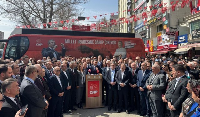CHP İl Başkanlarından Ankara’da Ortak Basın Açıklaması