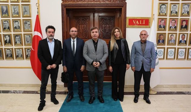 Eğitim-Sen Erzincan Şubesi’nden Vali Aydoğdu’ya Ziyaret