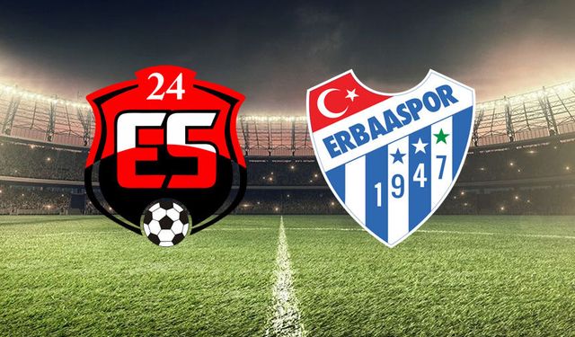 24 Erzincanspor, Erbaaspor’u Konuk Ediyor