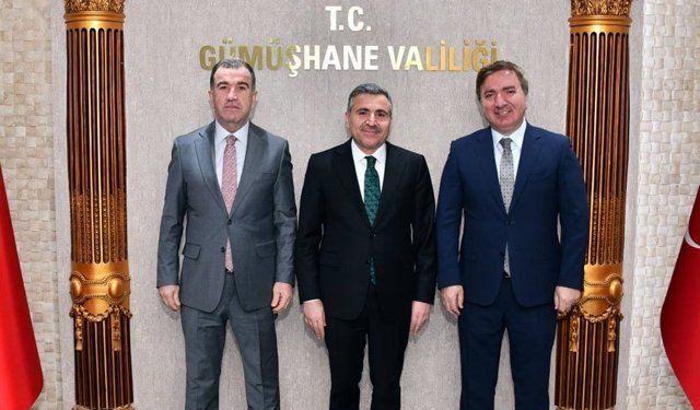 Gümüşhane Valisi Atay’a Hayırlı Olsun Ziyareti