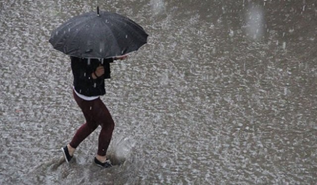 Erzincan ve Çevresi için Kuvvetli Yağış Uyarısı