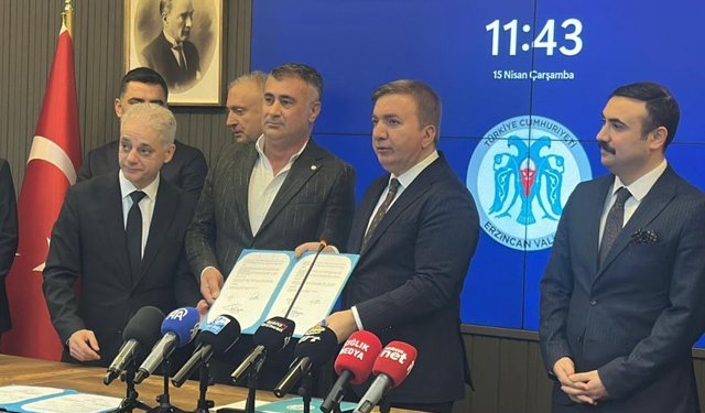 Erzincan’da Ortak Çalışmalar İçin İmzalar Atıldı