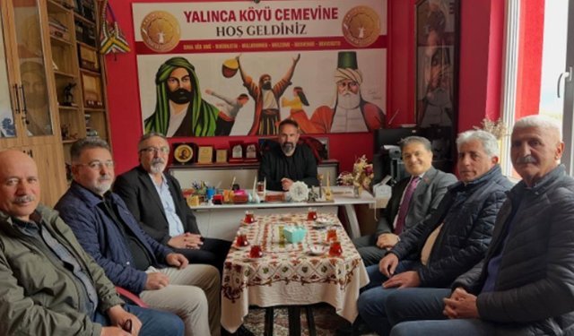 CHP Erzincan İl Yönetimi Yalınca Cemevi’ni Ziyaret Etti