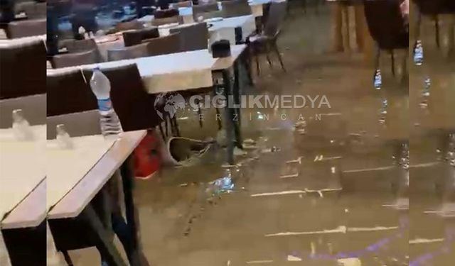 Çağlayan’da Meydana Gelen Selde Restoranlar Zarar Gördü