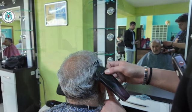 Erzincan’da Öğrencilerden Yaşlılara Anlamlı Destek