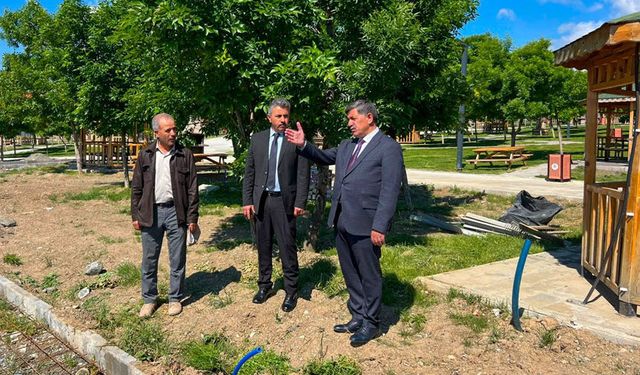 Aksun, Esentepe'deki Çalışmaları Yerinde İnceledi