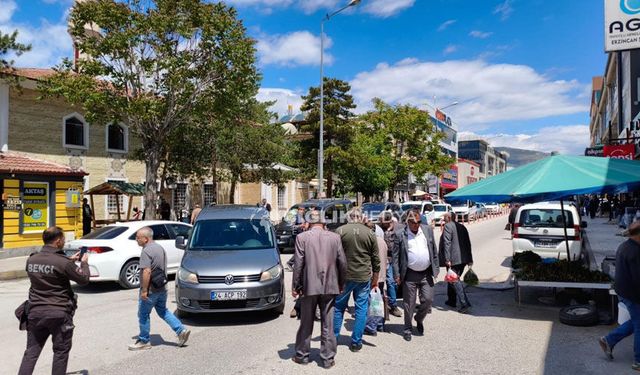 Buğday Meydanı Girişinde Yine Kaza