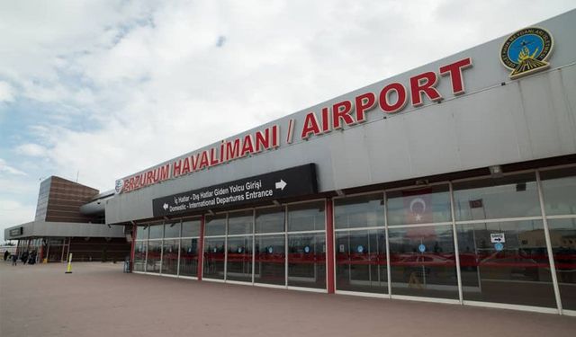 Erzurum Havalimanı'ndaki Teknik Arıza Uçuşları Aksattı