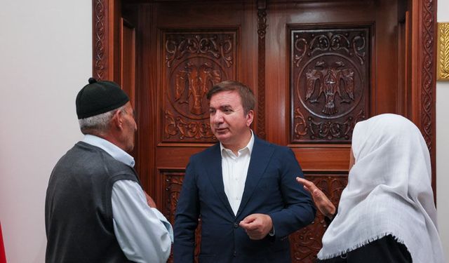 Vali Hamza Aydoğdu, Şehit Resul Bayracı’nın Ailesini Ağırladı