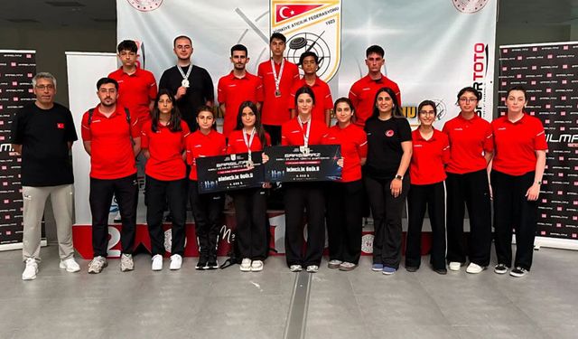 Erzincanlı Sporculardan Atıcılıkta Büyük Başarı