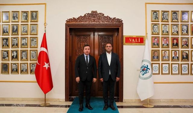 Başkan Engin Deniz'den Vali Aydoğdu'ya Festival Ziyareti