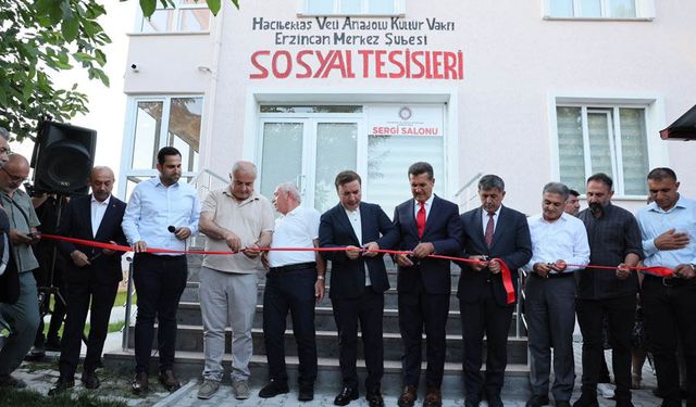Hacı Bektaş Veli Anadolu Kültür Vakfı Sosyal Tesisleri Hizmete Açıldı