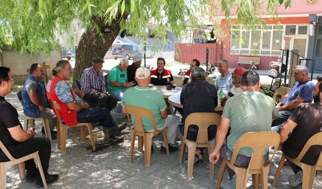 İl Tarım ve Orman Müdürü Koçaker, Uluköy'de Çiftçilerle Buluştu