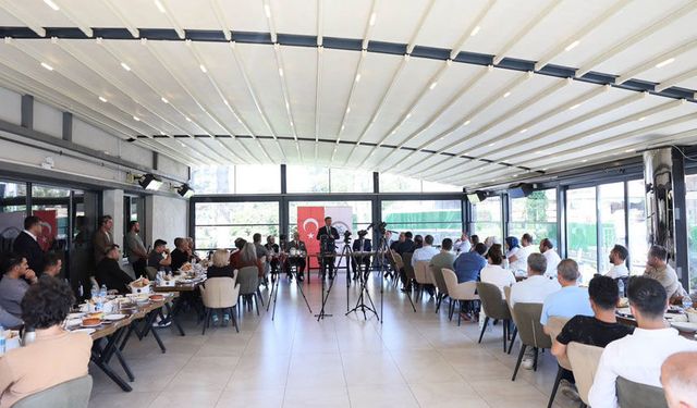 Vali Hamza Aydoğdu Basın Mensuplarıyla Buluştu