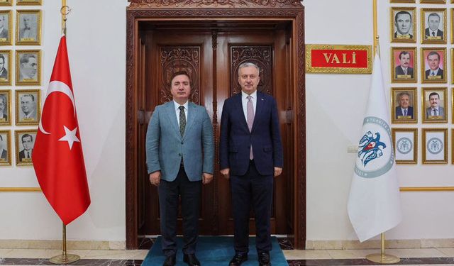 Akın Levent’ten Vali Aydoğdu’ya Veda Ziyareti