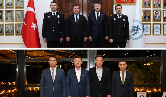 Erzincan Emniyetinde İki Müdür Birinci Sınıf Emniyet Müdürü Rütbesine Terfi Etti