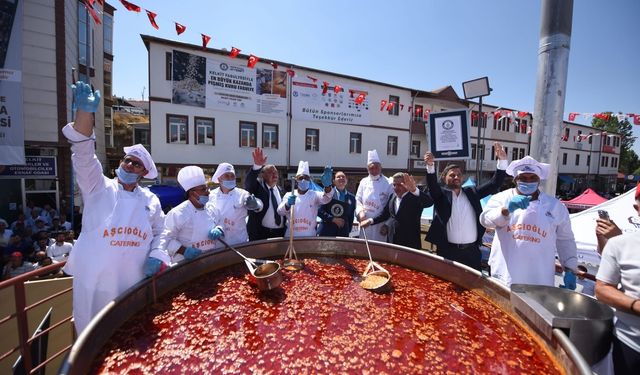 Kelkit Şeker Fasulyesiyle Dünya Rekoru Kırıldı