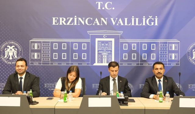 Erzincan'da İş Sağlığı ve Güvenliği Toplantısı Düzenlendi