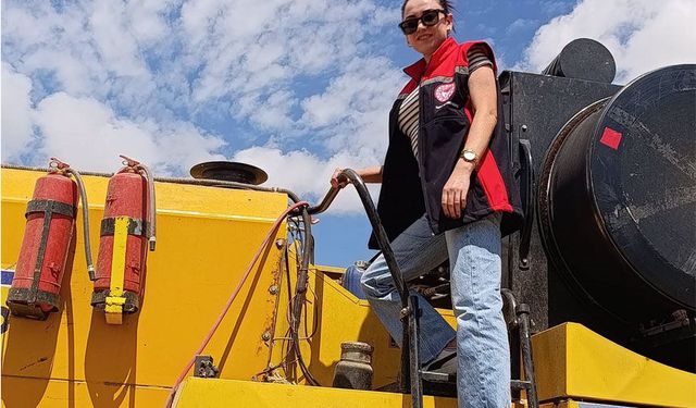 Otlukbeli’nde Hasat Sezonunda Biçerdöver Denetimi
