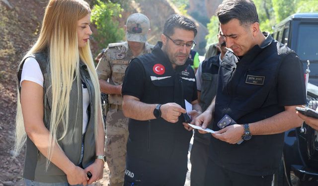 Munzur Vadisi'ndeki Örtü Yangını Kontrol Altına Alındı