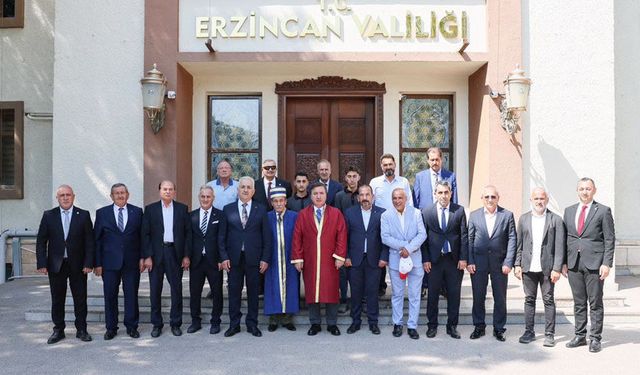 Vali Aydoğdu, Ahilik Haftası Kapsamında Esnaf Temsilcilerini Kabul Etti