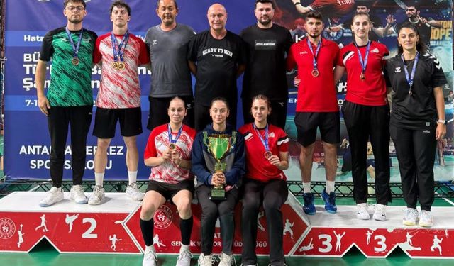 Erzincanlı Badmintoncular Türkiye Şampiyonası’nda Zirvede
