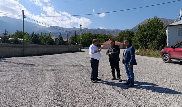 Çatalören’de 3,5 Kilometrelik Yol Çalışması Tamamlandı