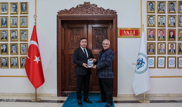 Zeki Demirbaş Vali Aydoğdu’yu Ziyaret Etti