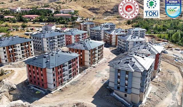 Kemah’ta TOKİ Konutlarında Sona Geliniyor