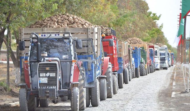 Erzincan’da Şeker Pancarı Alım Kampanyası Başladı