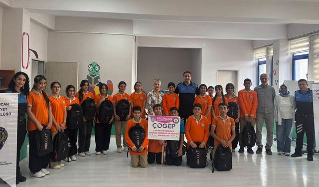 Erzincan Emniyeti’nden Öğrencilere Anlamlı Hediye