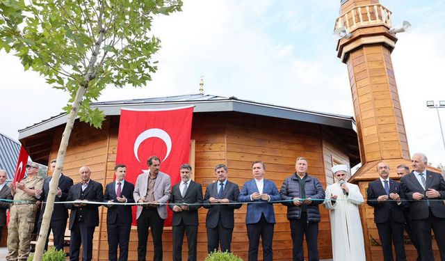 Ergan Dağı Camii Törenle İbadete Açıldı