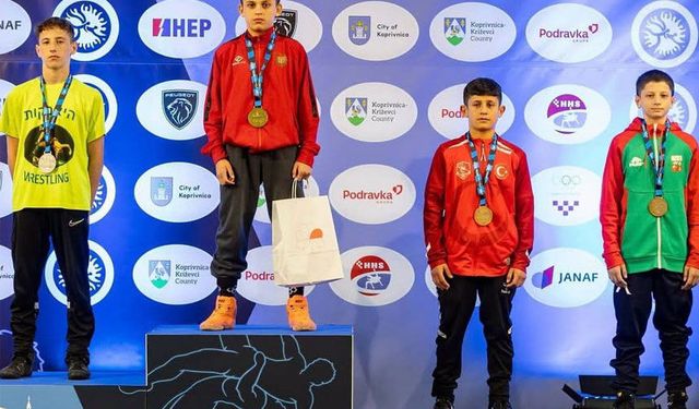 Erzincanlı Güreşçi Balkan Şampiyonası’nda Bronz Madalya Kazandı