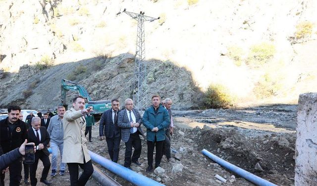 Kureyşli Sarıkaya’da Hasar Giderme Çalışmaları Sürüyor