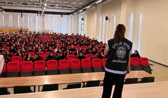 Erzincan’da 270 Öğrenci ve Öğretmene Güvenlik Eğitimi