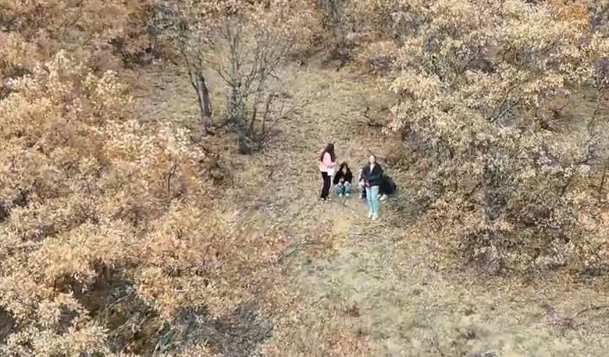 Doğa Yürüyüşünde Kaybolan Öğrenciler Drone ile Bulundu