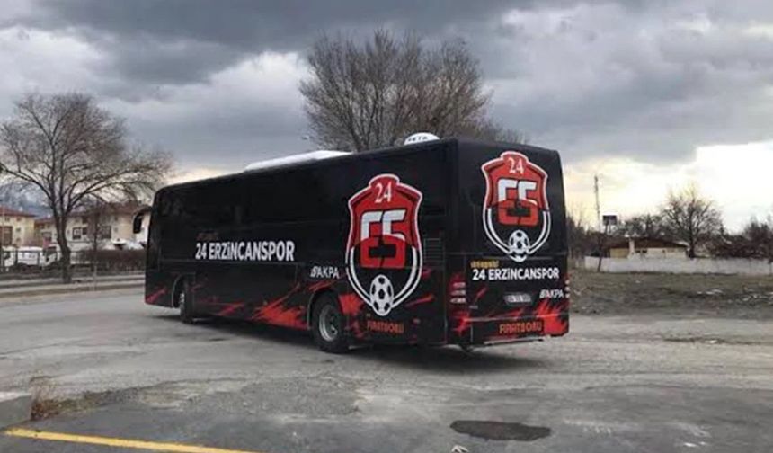 Erzincanspor Otobüsüne İcra Kararı