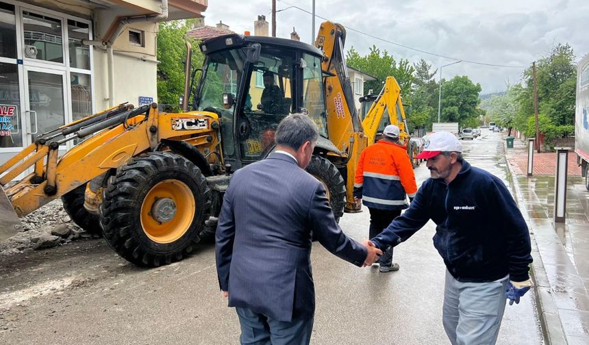 Erzincan Belediye Başkanı Aksun’dan Saha Denetimi