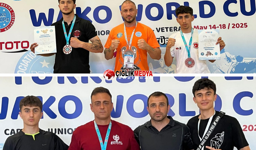 Erzincanlı Sporculardan Uluslararası Alanda Başarı