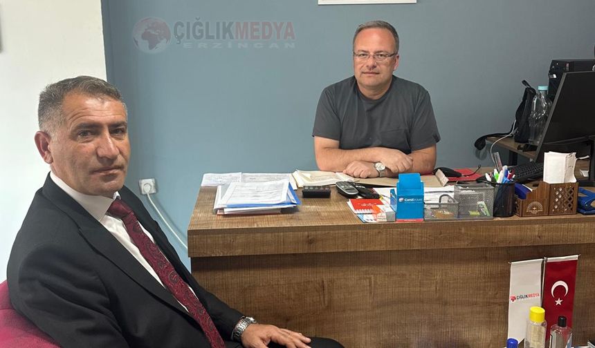 Yedisu Belediye Başkanı'ndan Çığlık Medya'ya Ziyaret