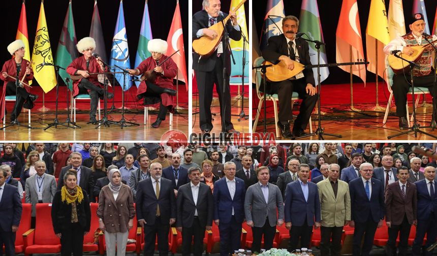 Türk Dünyası Ozanları Ali Ekber Çiçek İçin Erzincan’da