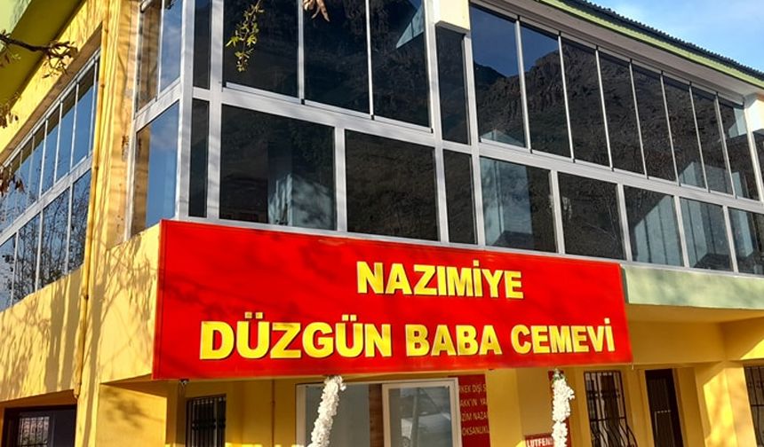Nazimiye Düzgün Baba Cemevi'nden Açıklama